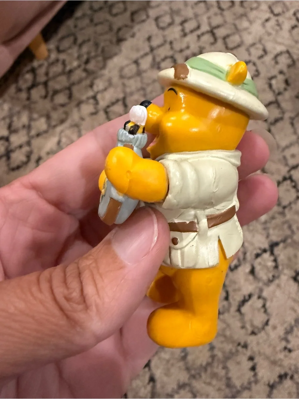Winnie the Pooh Explorer Figure - Yellow and Blue Playset Character